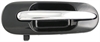Exterior Door Handle Rear Left Chrome/Black - image 1
