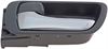 Interior Door Handle Front And Rear Left Chrome And Gray - image 1