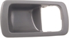 Interior Door Handle Front And Rear Left Bezel Gray - image 1
