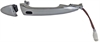 Exterior Door Handle Rear Left RFID Chrome - image 1
