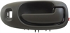 Interior Door Handle Front Right With Keyhole Gray - image 1