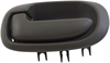 Interior Door Handle Rear Left Without Keyhole Gray - image 1