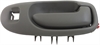 Interior Door Handle Front Right With Keyhole Light Gray - image 1