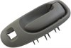 Interior Door Handle Front Right With Keyhole Light Gray - image 3