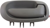 Interior Door Handle Rear Right Without Keyhole Light Gray - image 1