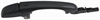 Exterior Door Handle Front Right Without Keyhole Paint To Match - image 1