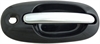 Exterior Door Handle Front Right Chrome Lever Black Housing - image 1