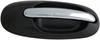 Exterior Door Handle Side Sliding Right Chrome Lever Black Housing - image 1