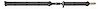 Rear Driveshaft Assembly for 2001-2007 Chevrolet/GMC 2500, 2500 HD RWD [96 in. Bed Length, Standard Cab] - image 1
