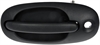 Exterior Door Handle Side Sliding Left With Keyhole Textured Black - image 1