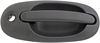 Exterior Door Handle Side Sliding Right With Keyhole Textured Black - image 1