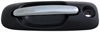 Exterior Door Handle Front Left Chrome Lever Black Housing - image 1