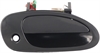 Exterior Door Handle Front Right Smooth Black - image 1