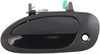 Exterior Door Handle Front Left Smooth Black - image 1