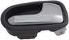 Interior Door Handle Front Or Rear Right Chrome Lever Gray Housing - image 1