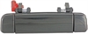 Exterior Door Handle Front Right Smooth Black - image 1