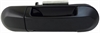 Exterior Door Handle Front Right Without Keyhole TK Black Clearcoat Black - image 1