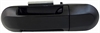 Exterior Door Handle Rear Left TK Black Clearcoat Black - image 1