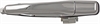 Exterior Door Handle Rear Right Chrome Metal - image 1