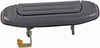 Exterior Door Handle Rear Left Smooth Black - image 1