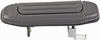 Exterior Door Handle Rear Right Smooth Black - image 1