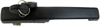 Exterior Door Handle Front Left Black Without Power Lock With Key - image 1