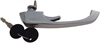 Exterior Door Handle Front Right Or Left Chrome - image 1