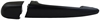 Exterior Door Handle Rear Left Texture Black - image 1