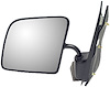 955-004 Driver Manual Door Mirror Assembly; Ford - image 1