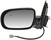 955-057 Driver Heated Power Door Mirror Assembly; Multi-Vehicle Application - image 1