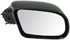 955-059 Passenger Manual Door Mirror Assembly; Oldsmobile Cutlass Supreme 1990-1997 - image 1