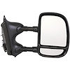 955-1123 Passenger Manual Door Mirror Assembly; Ford - image 1