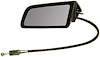 955-121 Driver Manual Door Mirror Assembly; Multi-Vehicle Application - image 1