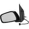 955-1497 Driver Manual Door Mirror Assembly; Nissan Frontier 2005-2014 - image 1