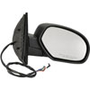Side View Mirror Chrome Without Courtesy Lamp - image 1