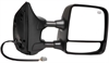 Side View Mirror Power Heated Chrome Cover Right - image 1