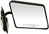 955-182 Passenger Manual Door Mirror Assembly; Multi-Vehicle Application - image 1