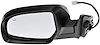 955-2297 Passenger Power Door Mirror Assembly; Subaru