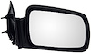 955-251 Passenger Manual Door Mirror Assembly; Jeep Grand Cherokee 1993-1995 - image 1