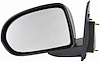 959-128 Driver Manual Door Mirror Assembly; Jeep Compass 2007-2014 - image 1