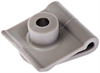 Nylon Nut Head Dia. 0.79 X 0.87 In. Shank Long 0.23 In. Hold Dia. 0.35 In. - image 1