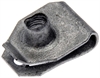961-314 Clip Nut U-Type Head Dia. 0.66 x 0.43 Shank Length 0.21 in Hole Dia. 0.19 in; 6-32 - image 1