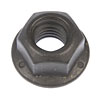 962-011 Hex Flange Nut-Grade 8-Thread Size 5/16-18, Height 1/2 in. - image 1