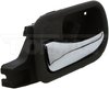 96453 Interior Door Handle Rear Left Chrome and Black; 2004-2008 Acura TSX - image 3