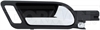 96580 Interior Door Handle Front Right Chrome and Black; 2005-2010 Volkswagen - image 1