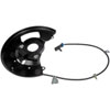 Anti-lock Braking System Wheel Speed Sensor with Dust Shield and Wire Harness - image 2