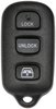 99138 Keyless Entry Remote 4 Button; 2001-2009 Toyota - image 2