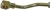 H38623 Brake Hydraulic Hose; 1988-1995 Chevrolet; 1988-1995 GMC - image 3