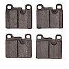 1000-0288-00 Track/Street Low-Metallic Brake Pads Kit, 1978-1989 Multiple Makes/Models, Position: Rear - image 1