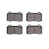 1000-0592-10 Track/Street Low-Metallic Brake Pads Kit, 1997-2007 Multiple Makes/Models, Position: Front,Rear